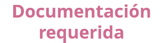 Documentación requerida