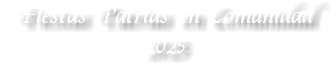 Fiestas Patrias en Comunidad 2025