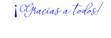 ¡Gracias a todos!
